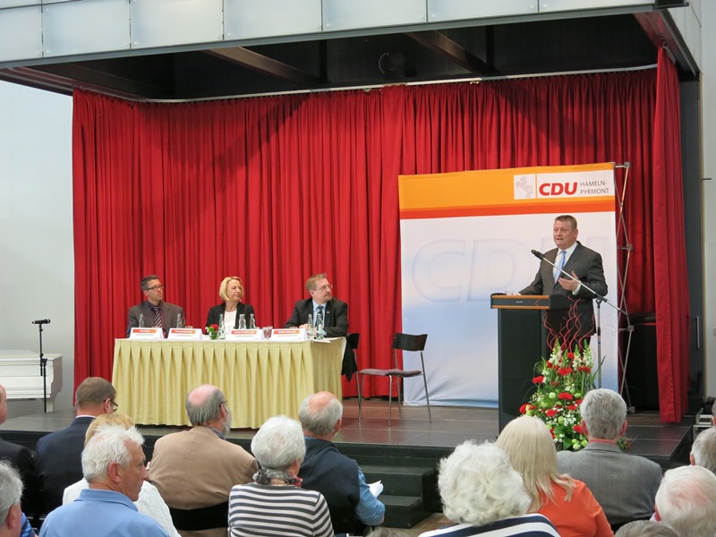 Hermann Grhe beim CDU-Gesundheitsforum